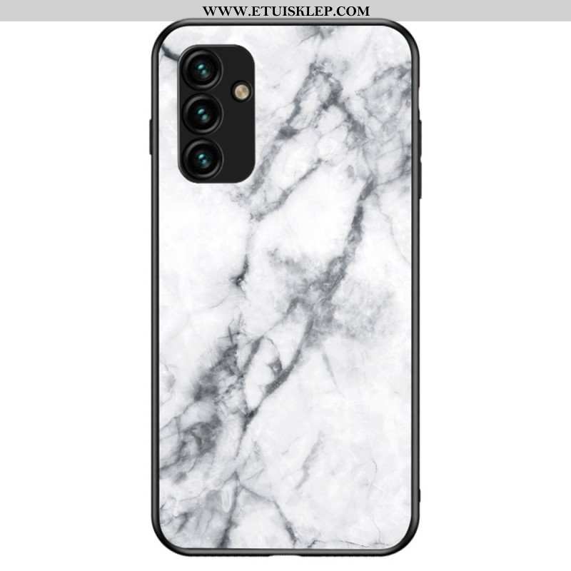 Futerały do Samsung Galaxy A14 / A14 5G Marmurowe Szkło Hartowane